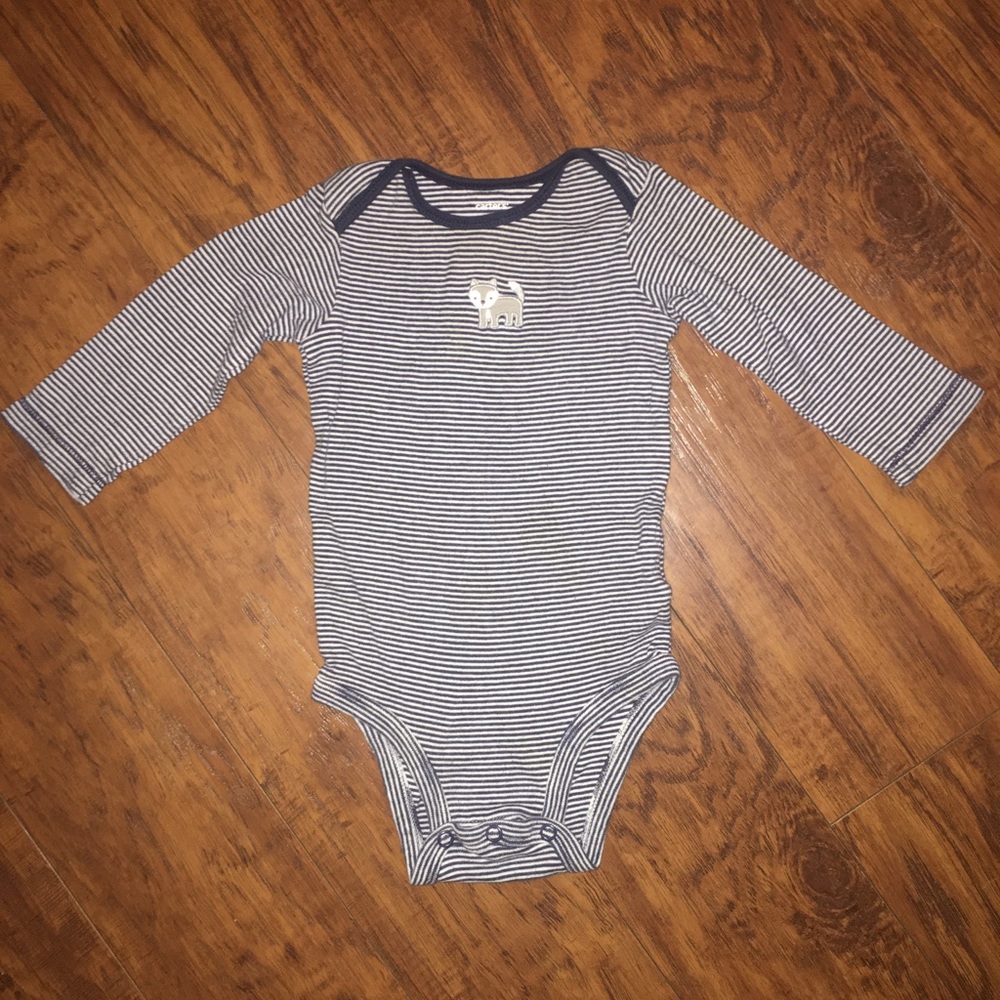 9 Month Long Sleeve Onesie